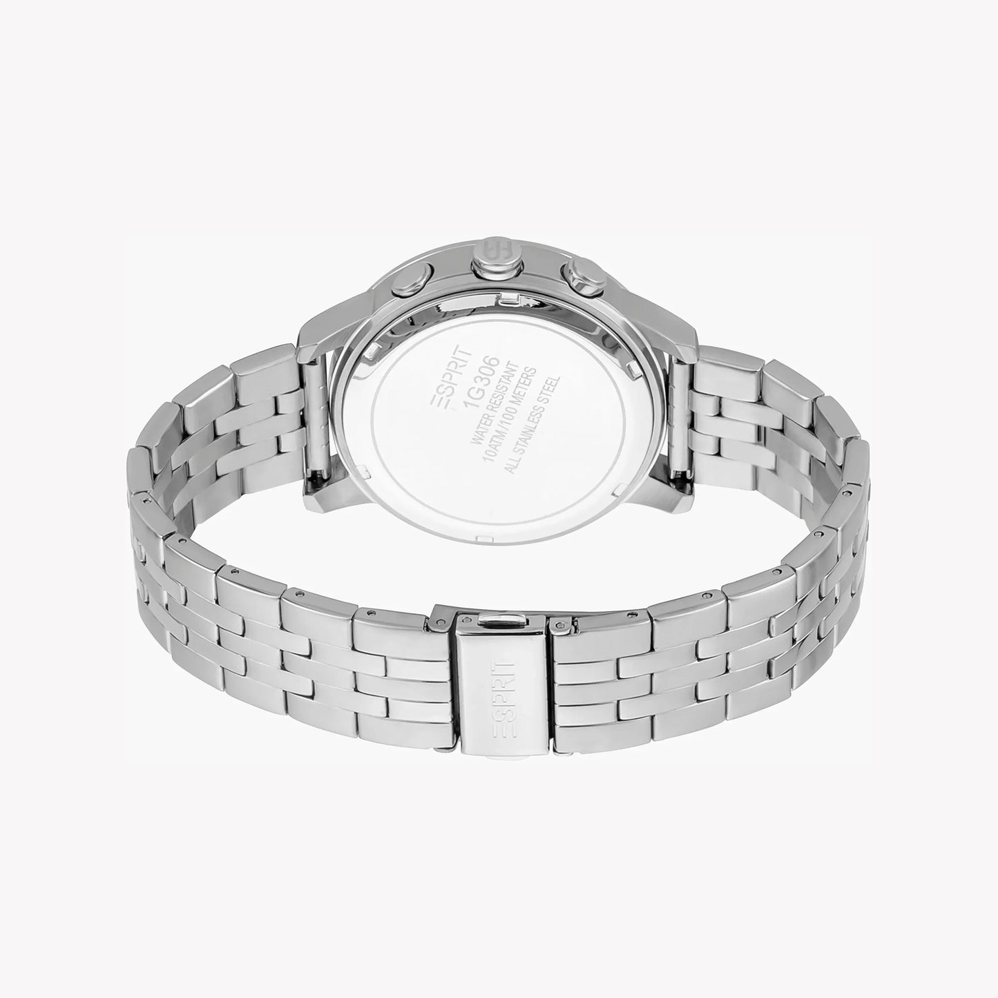Esprit Men's Silver Stainless Steel Watch, Blue Dial | ES1G200M0025-2