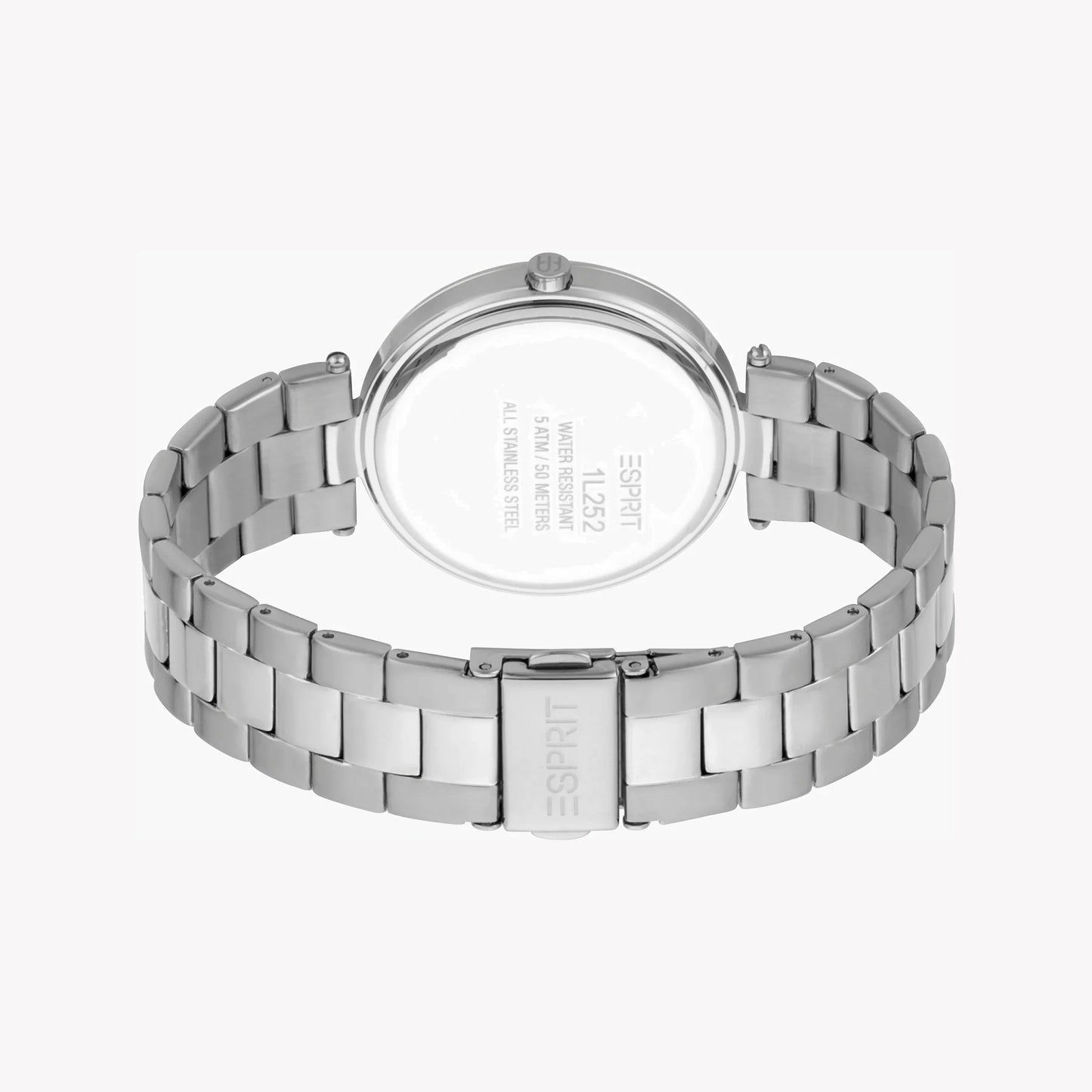 Esprit Women's Silver Stainless Steel Watch, Silver Dial | ES1L196M0035-3