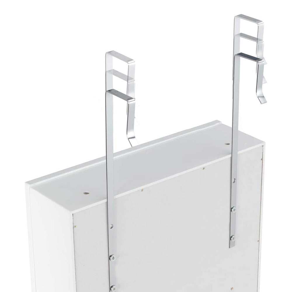 Wall mirror jewelry holder with lighting-4
