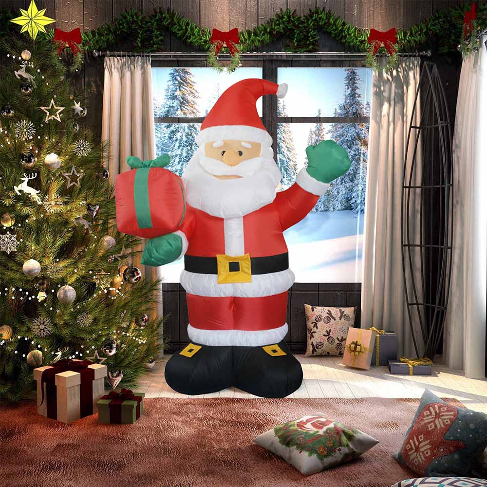 Inflatable Christmas figures - Santa Claus, 150 cm-2