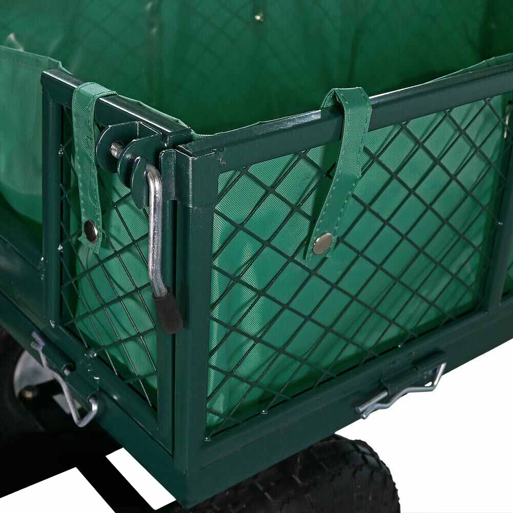 Metal, garden handcart in 2 types - 250 kg load capacity-2