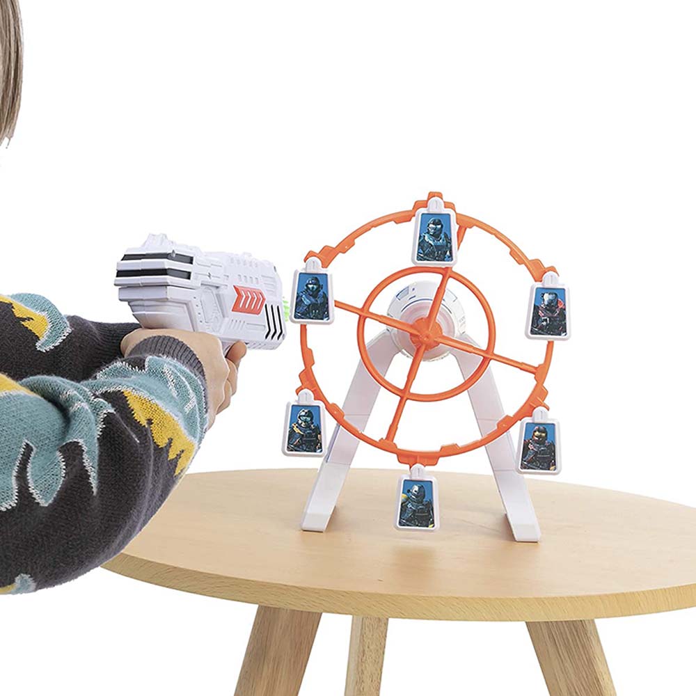 Rotating target shooting game-1