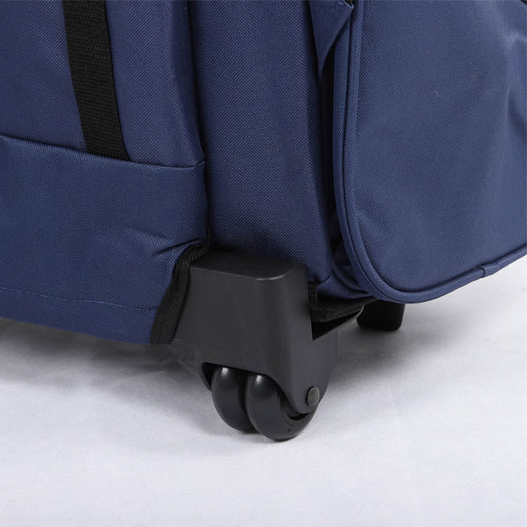 2 in 1 retractable pet carrier, multi-color-blue-2
