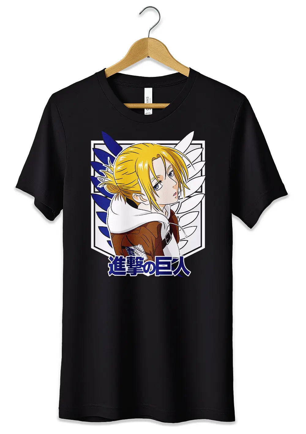 T-Shirt Maglietta Attack on Titan Annie Anime Fans-0