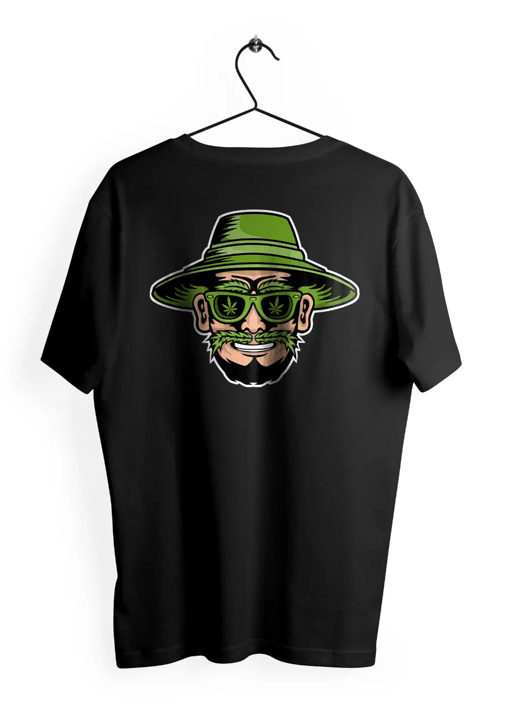 T-Shirt Maglietta Ganja Man Erba Marijuana Unisex-1