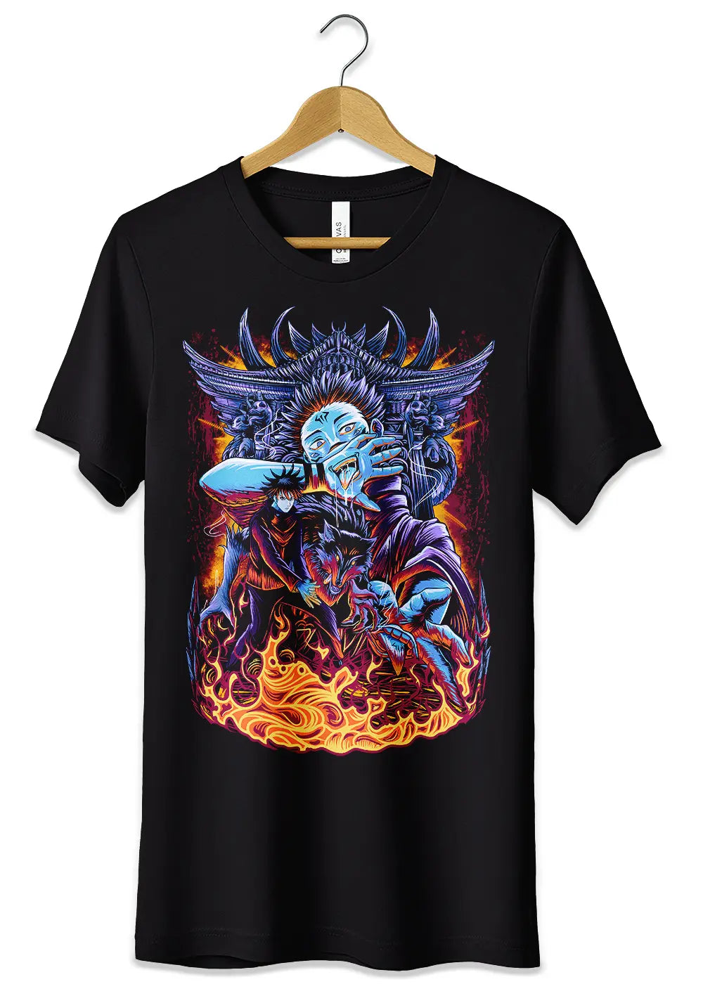 T-Shirt Jujutsu Kaisen Ryomen Sukuna Anime-1