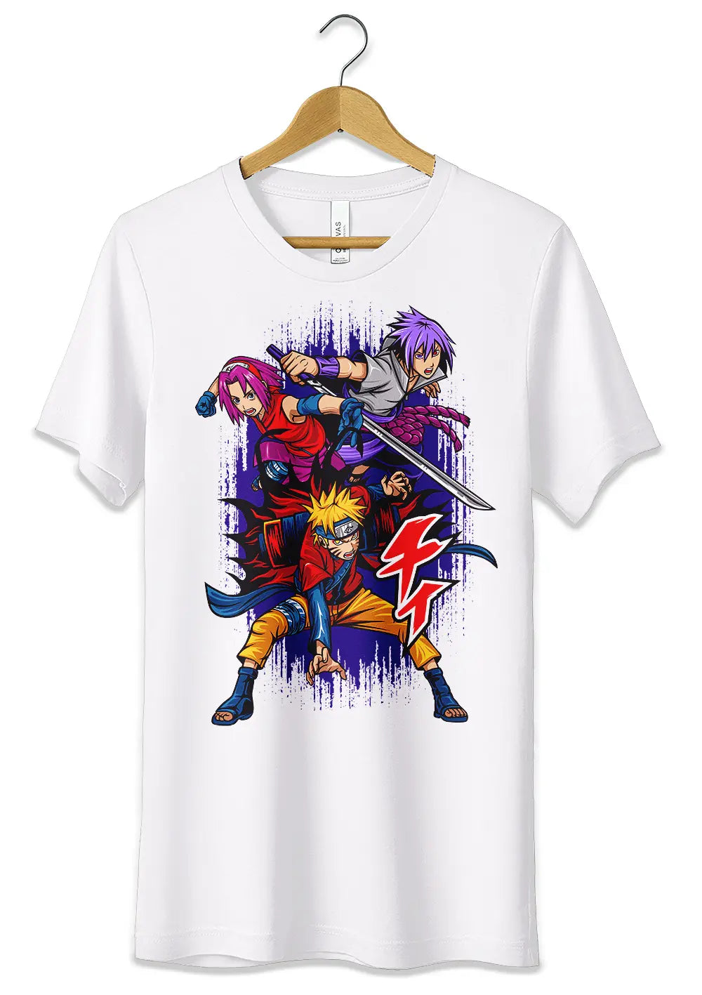 T-Shirt Maglietta Fans Naruto Anime-1