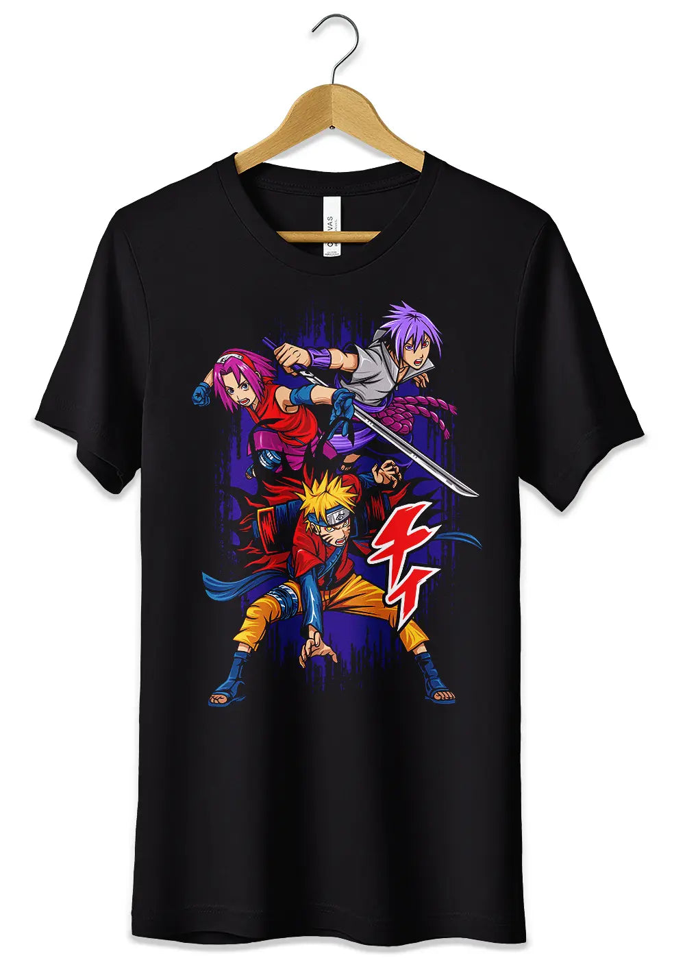 T-Shirt Maglietta Fans Naruto Anime-0