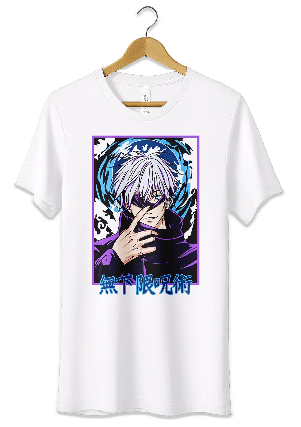 T-Shirt Maglietta Anime Jujutsu Kaisen Satoru Gojo-1