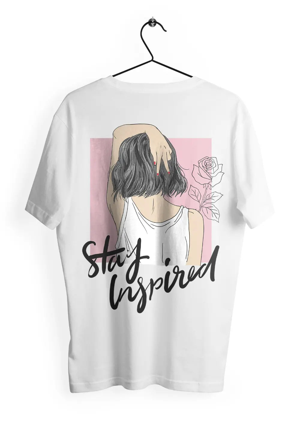 T-Shirt Maglietta Stay Inspired Urban Oversize-1