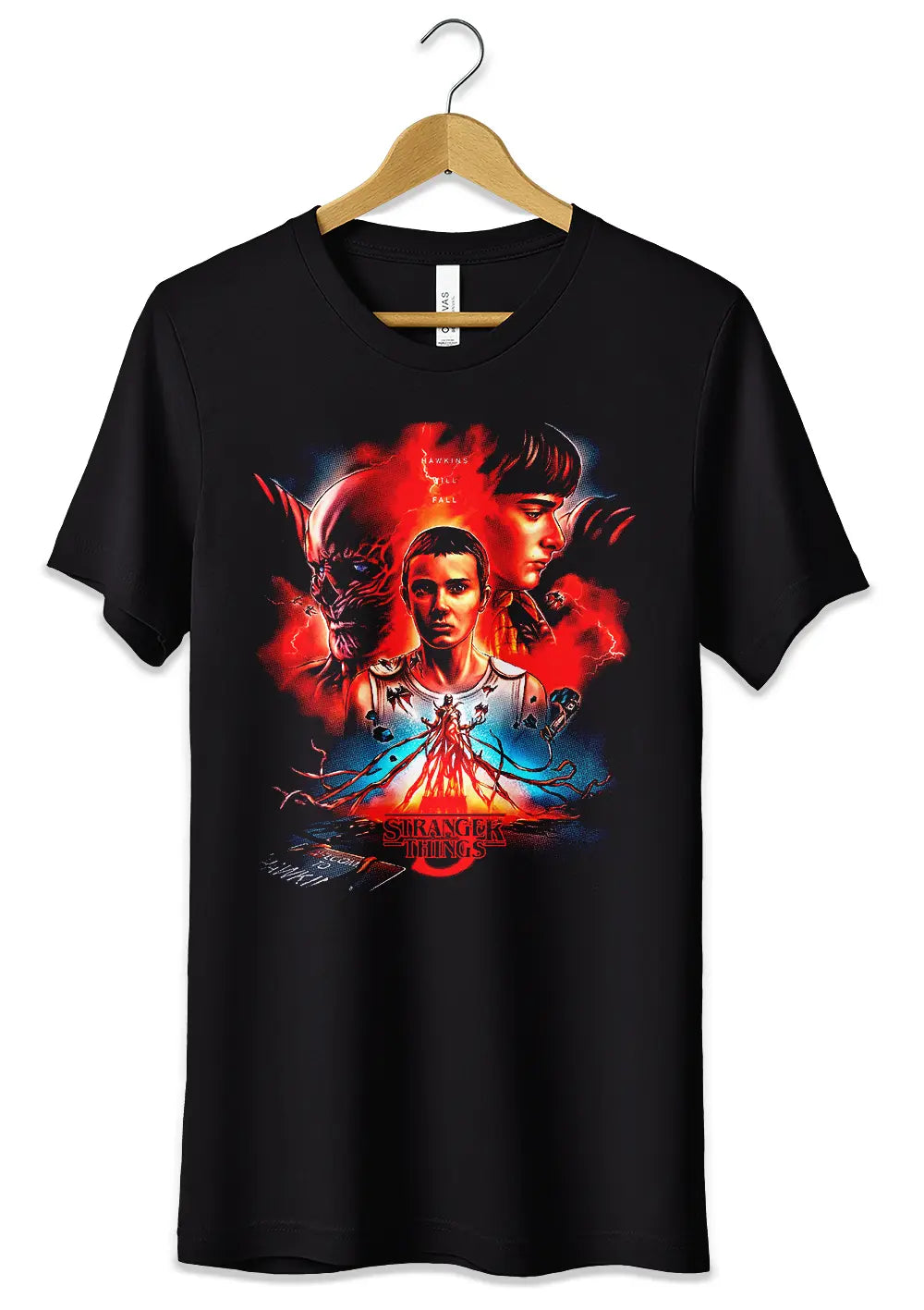 T-Shirt Maglietta Undici Vecna Will Stranger Things-0