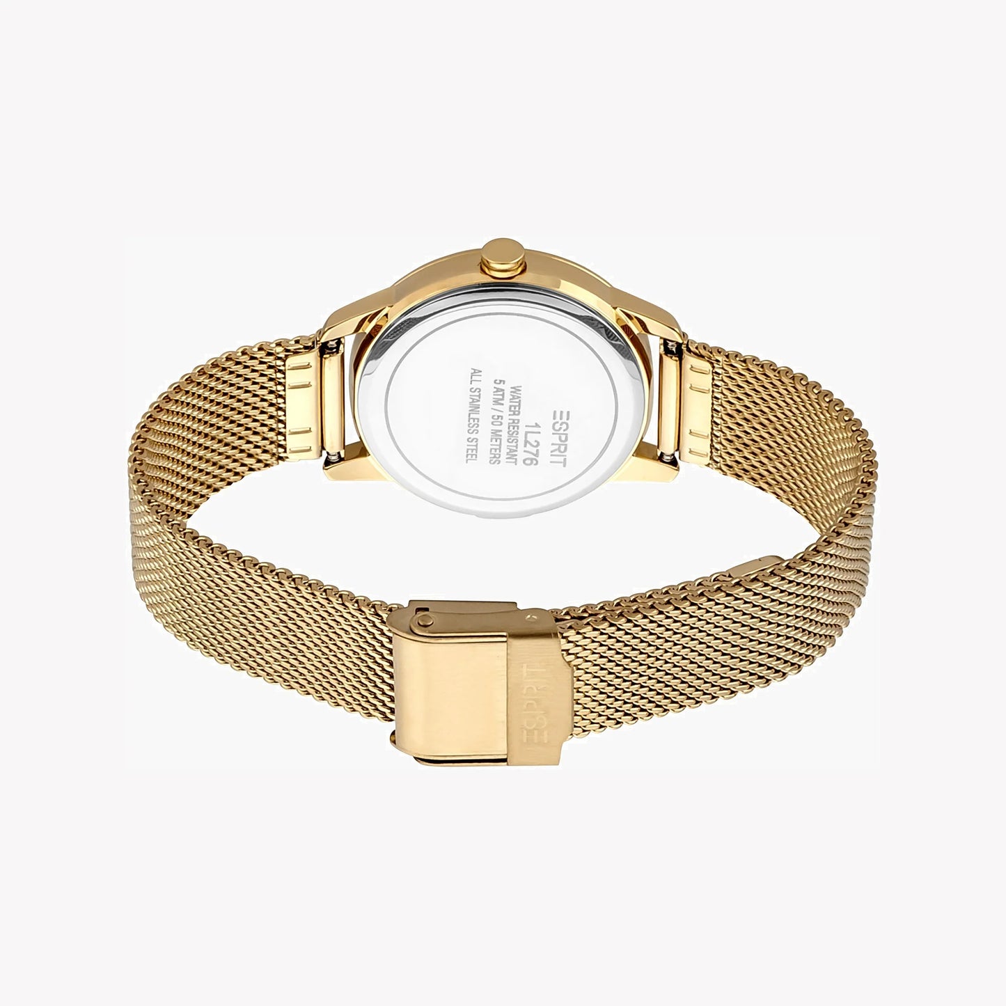 Esprit Women's Gold Stainless Steel Watch, Champagne Dial | ES1L057M0045-2