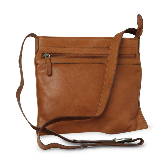 Leather cross body bag - colonial-0