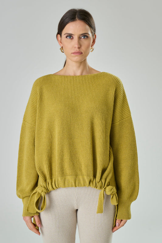 Maglia con dettaglio sul davanti - Annalou-0