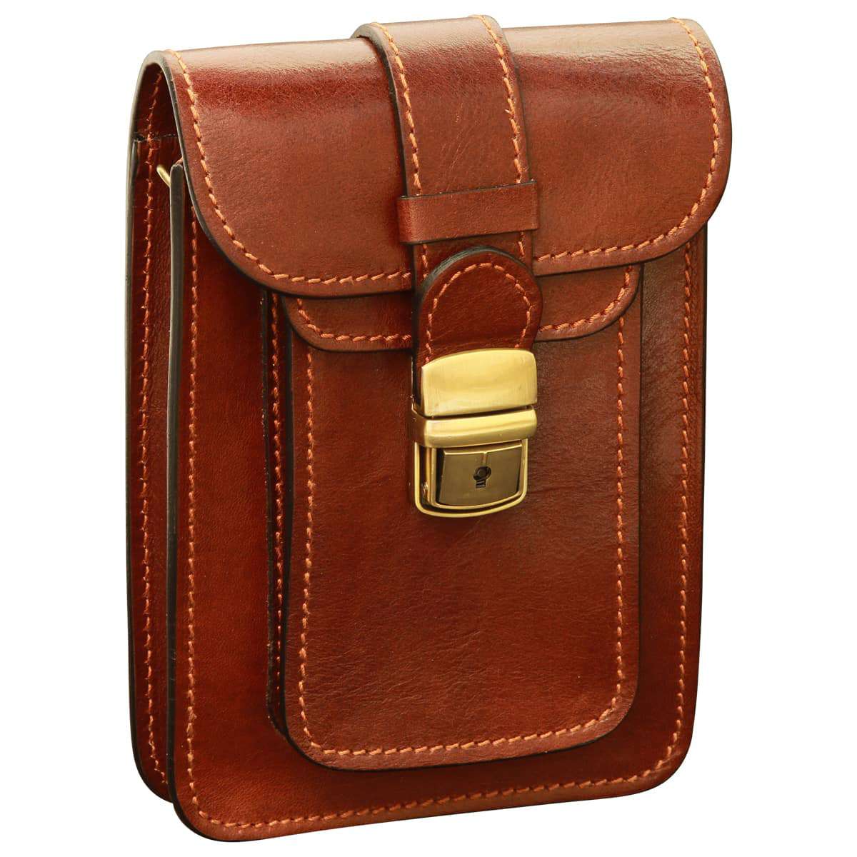 Leather Belt Piece - Brown-0