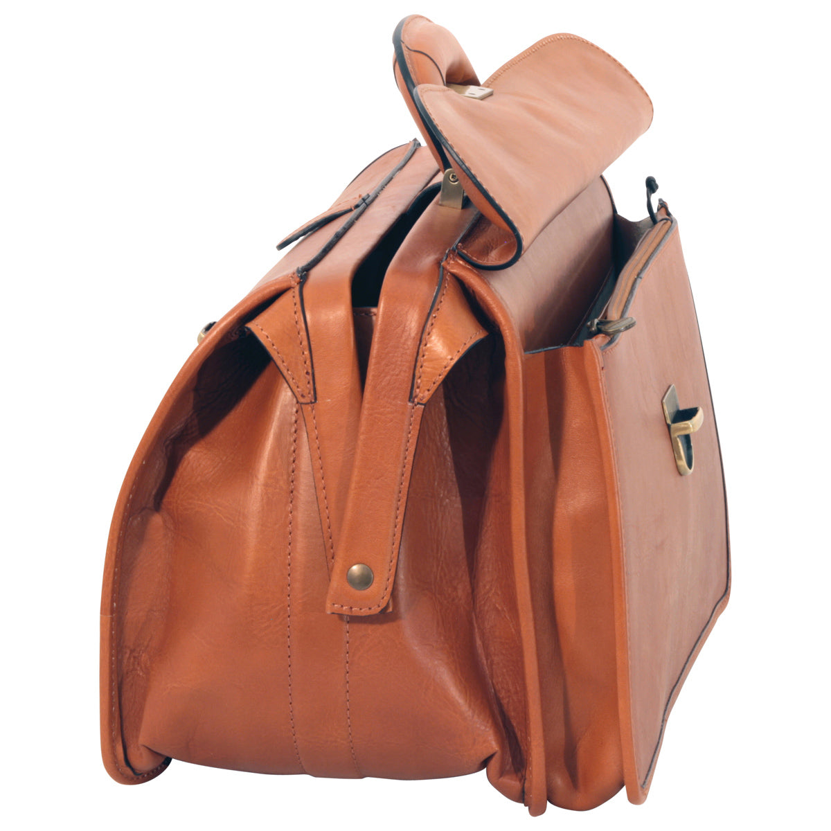 Leather Doctor's Bag - Brown Colonial-1