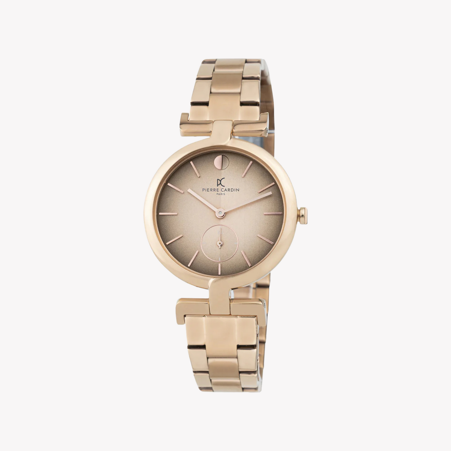 Pierre Cardin Women's Rose Gold Watch, Brown Dial | CMD.3526-0
