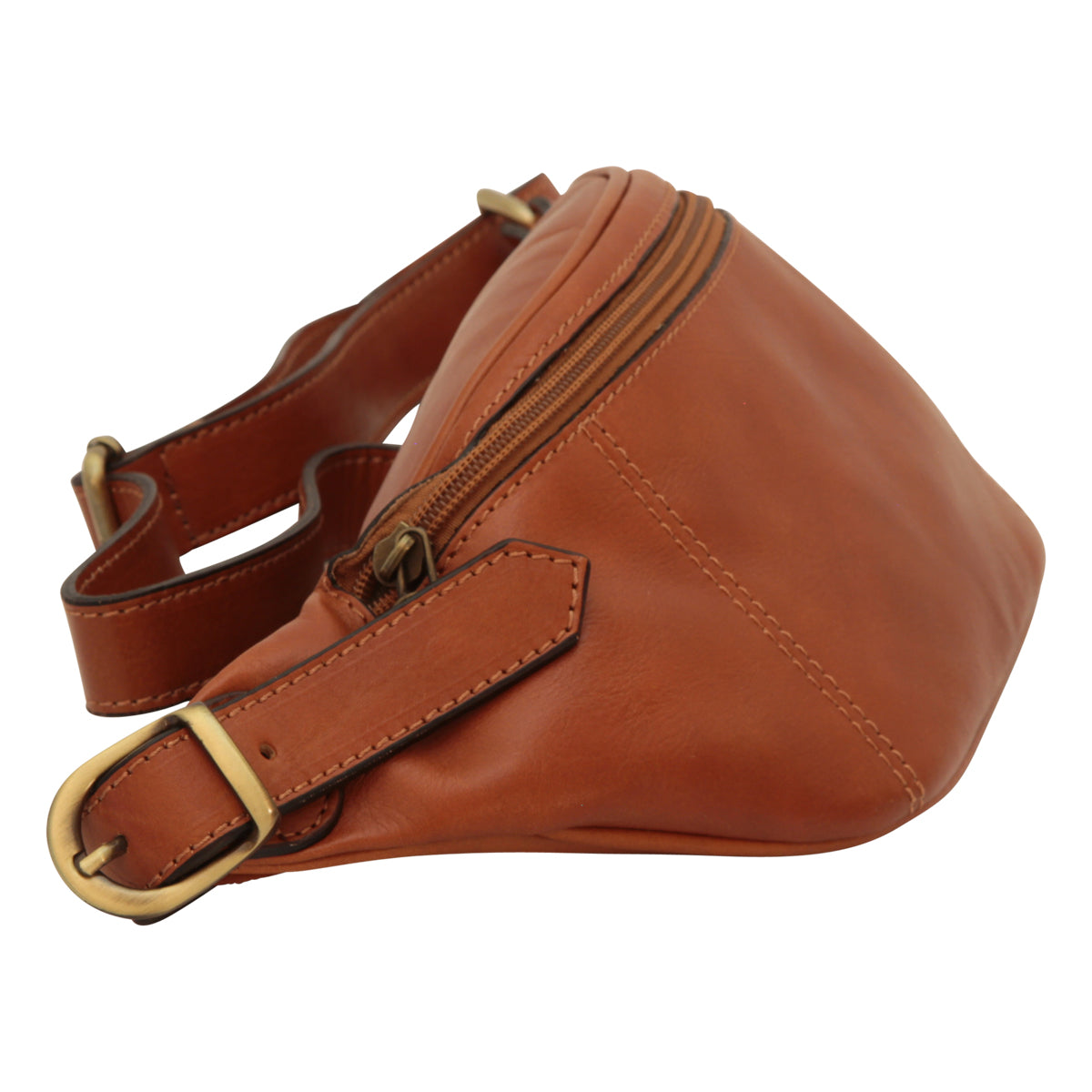 Full grain Italian calf skin leather belt pack  - Colonial-1