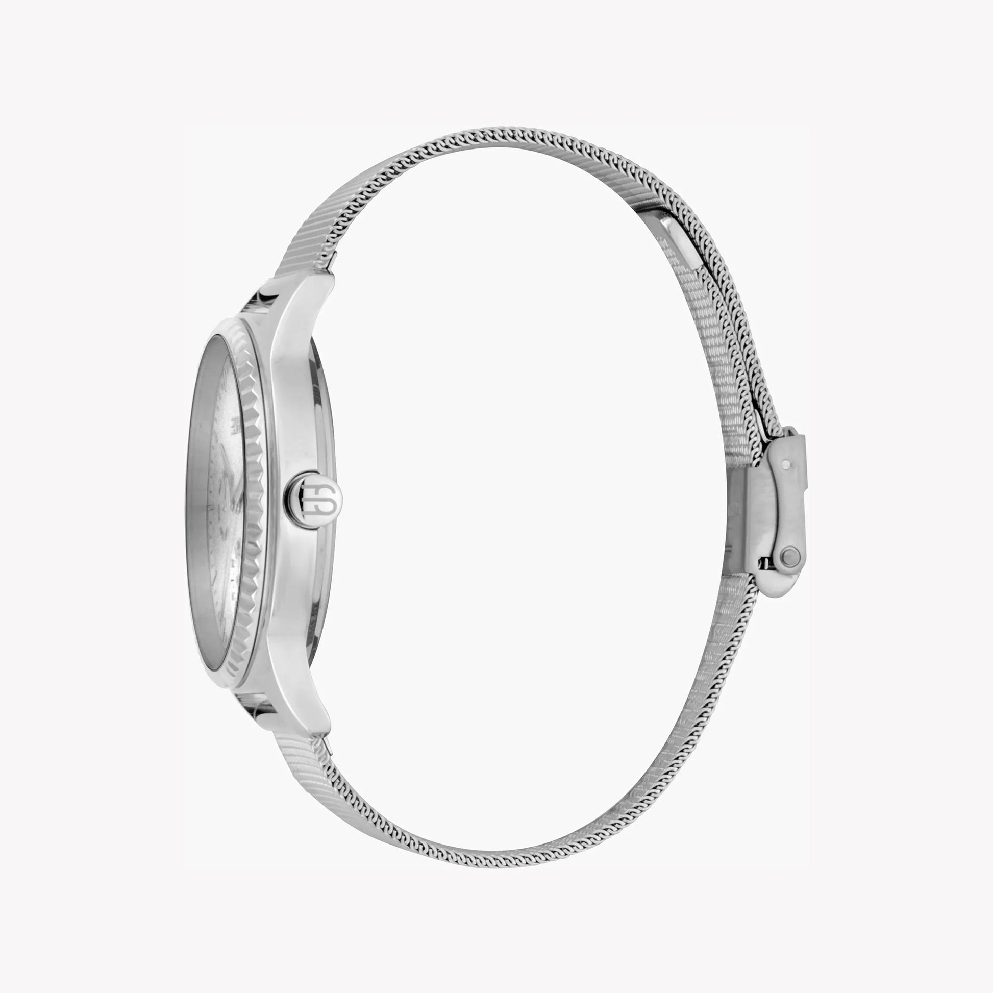 Esprit Women's Silver Stainless Steel Watch, Silver Dial | ES1L202M0045-1