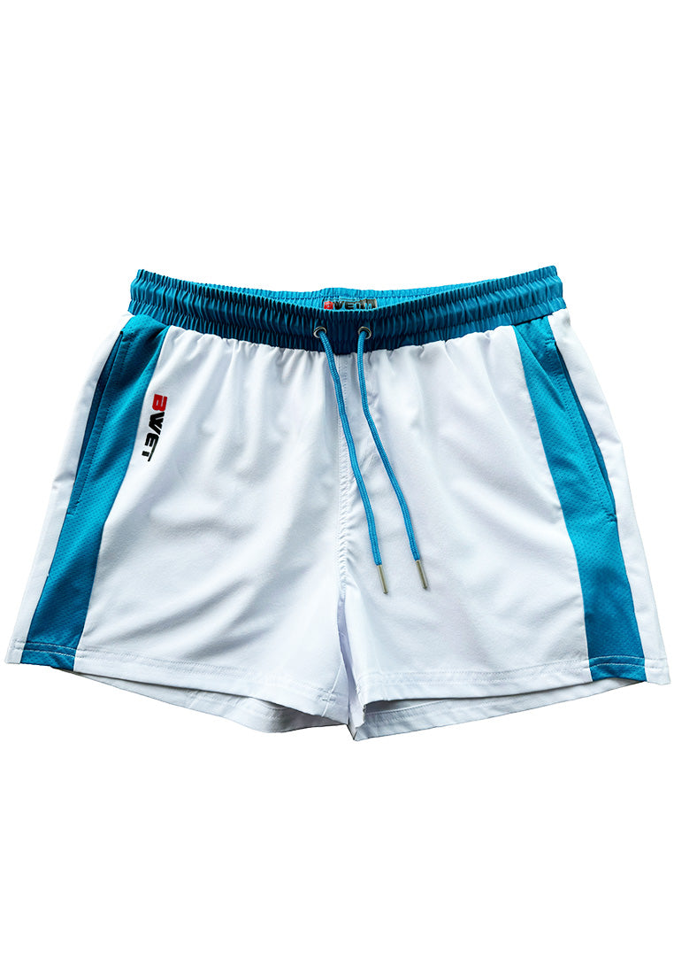 Coral Mist Athletic Beach Shorts.-1