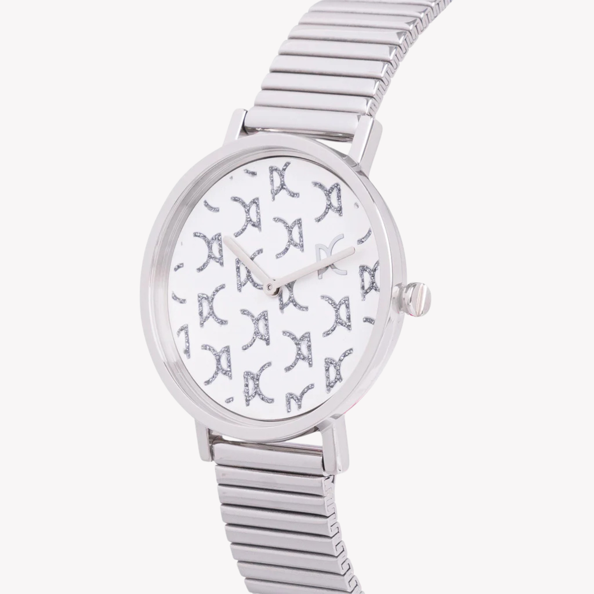 Pierre Cardin Women's Silver Metal Watch, White Dial | CBV.1541-1