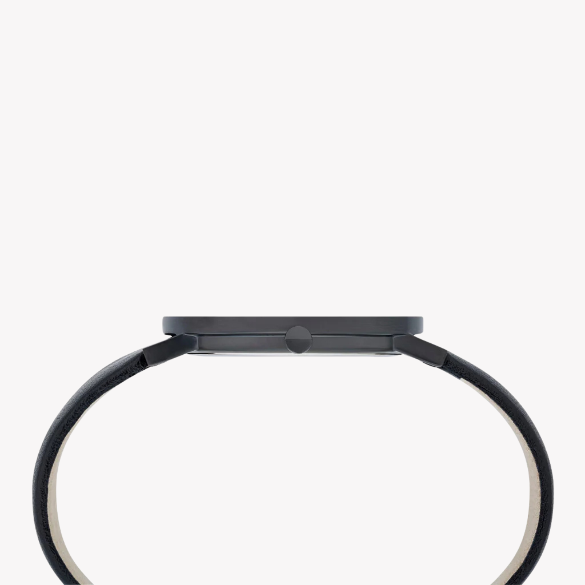 Pierre Cardin Women's Black Leather Watch, Stainless Steel | CBV.1021-1