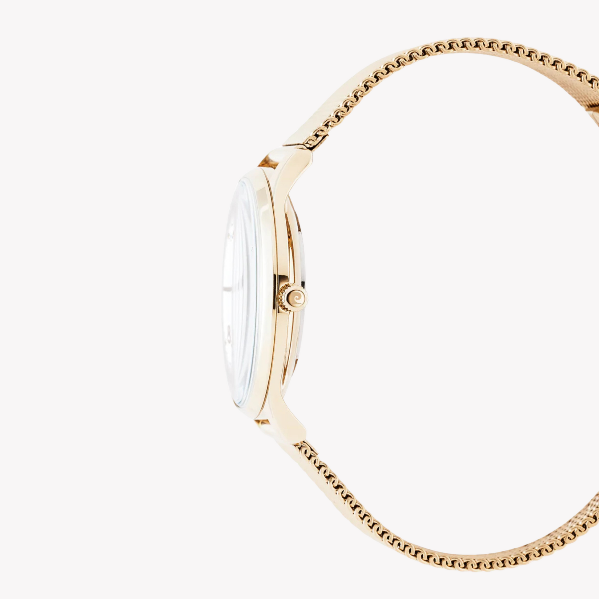 Pierre Cardin Women's Gold Watch, White Dial | PC902722F118-2