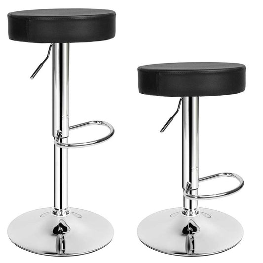 2 Classic bar stools in the color of your choice - black-0