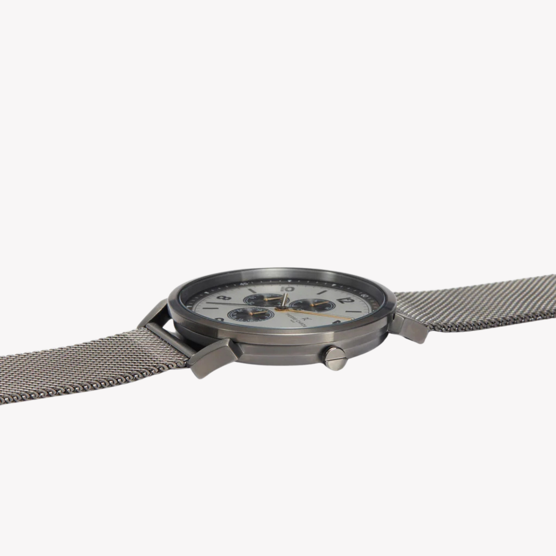 Pierre Cardin Men's Stainless Steel Gray Watch, White Dial | CPI.2033-1