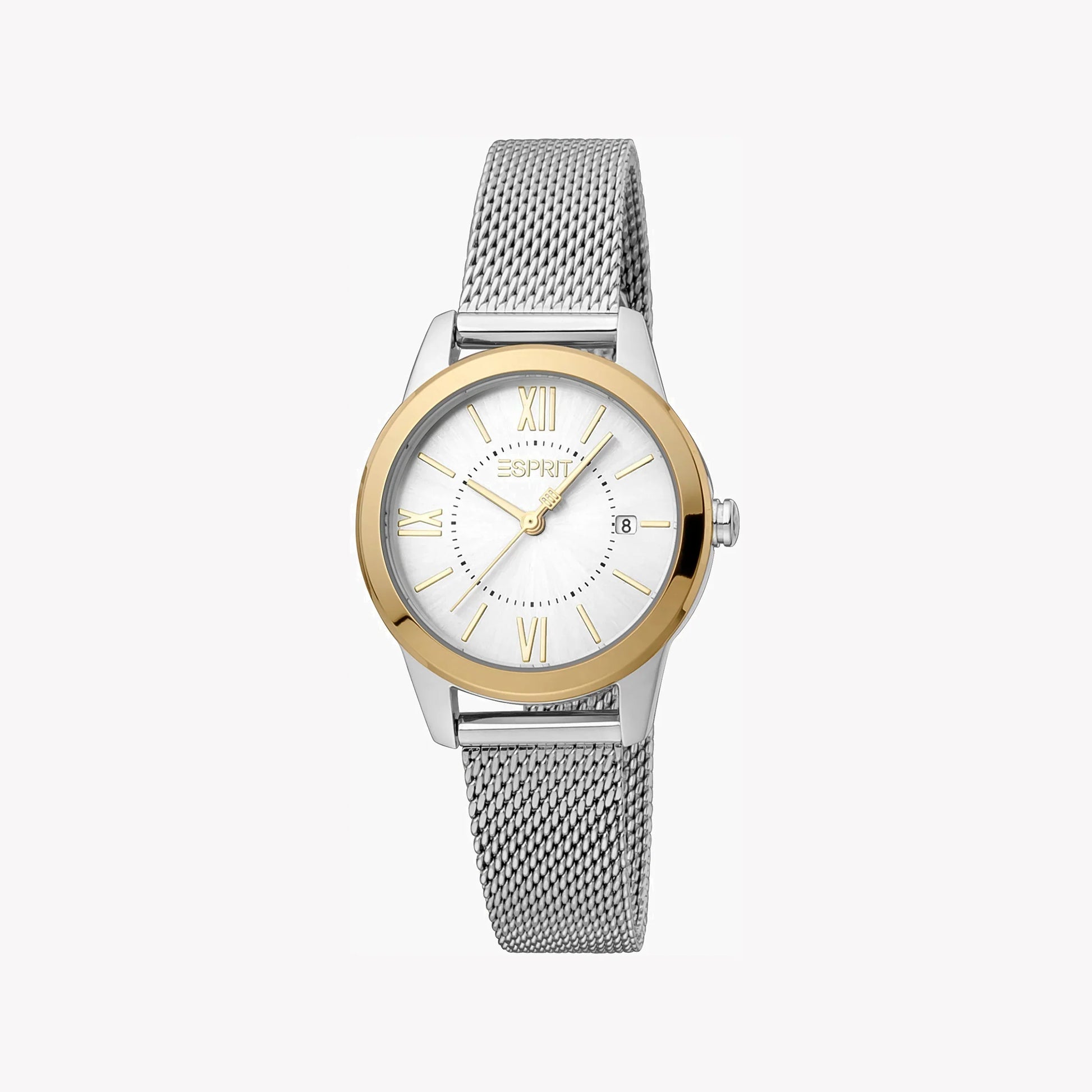 Esprit Women's Silver Stainless Steel Watch, Silver Dial | ES1L130M0035-0