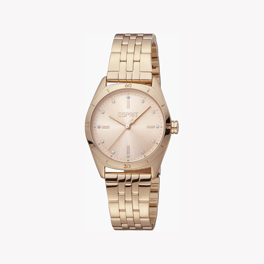 Esprit Women's Rose Gold Watch, Stainless Steel Band | ES1L197M0055-0