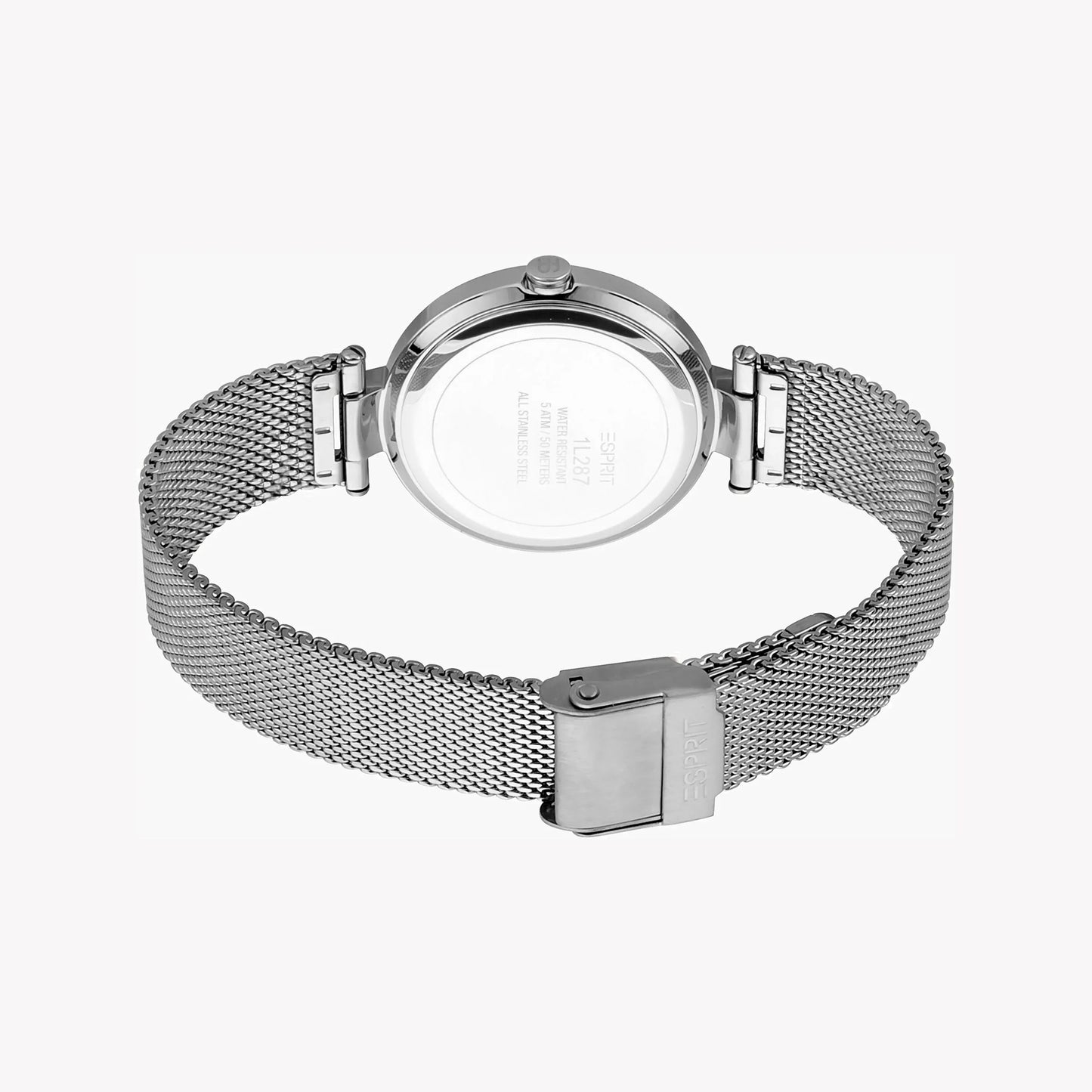 Esprit Women's Silver Stainless Steel Watch, Silver Dial | ES1L191M0025-2