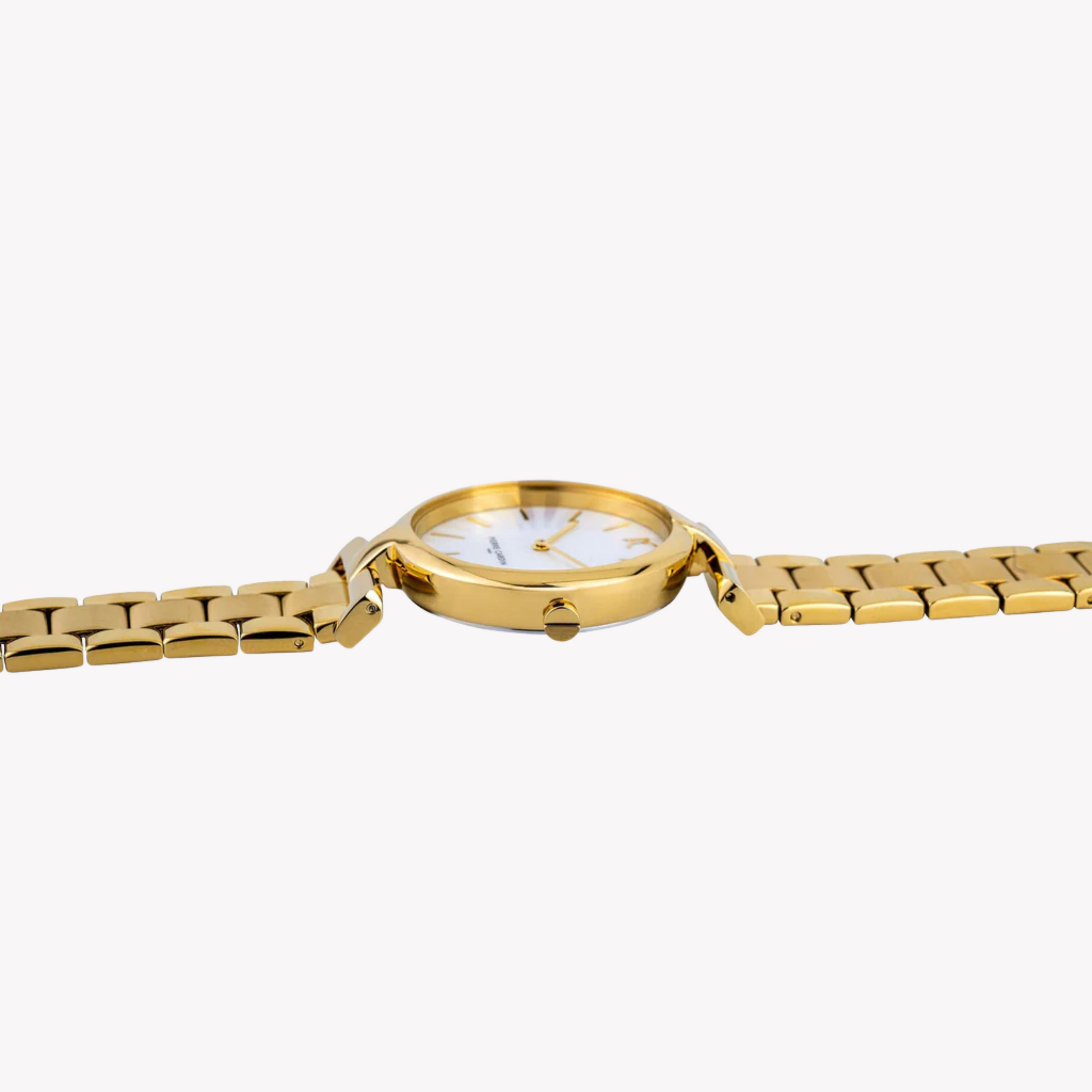Pierre Cardin Women’s Gold Stainless Steel Watch, White Dial | CMD.3513-2
