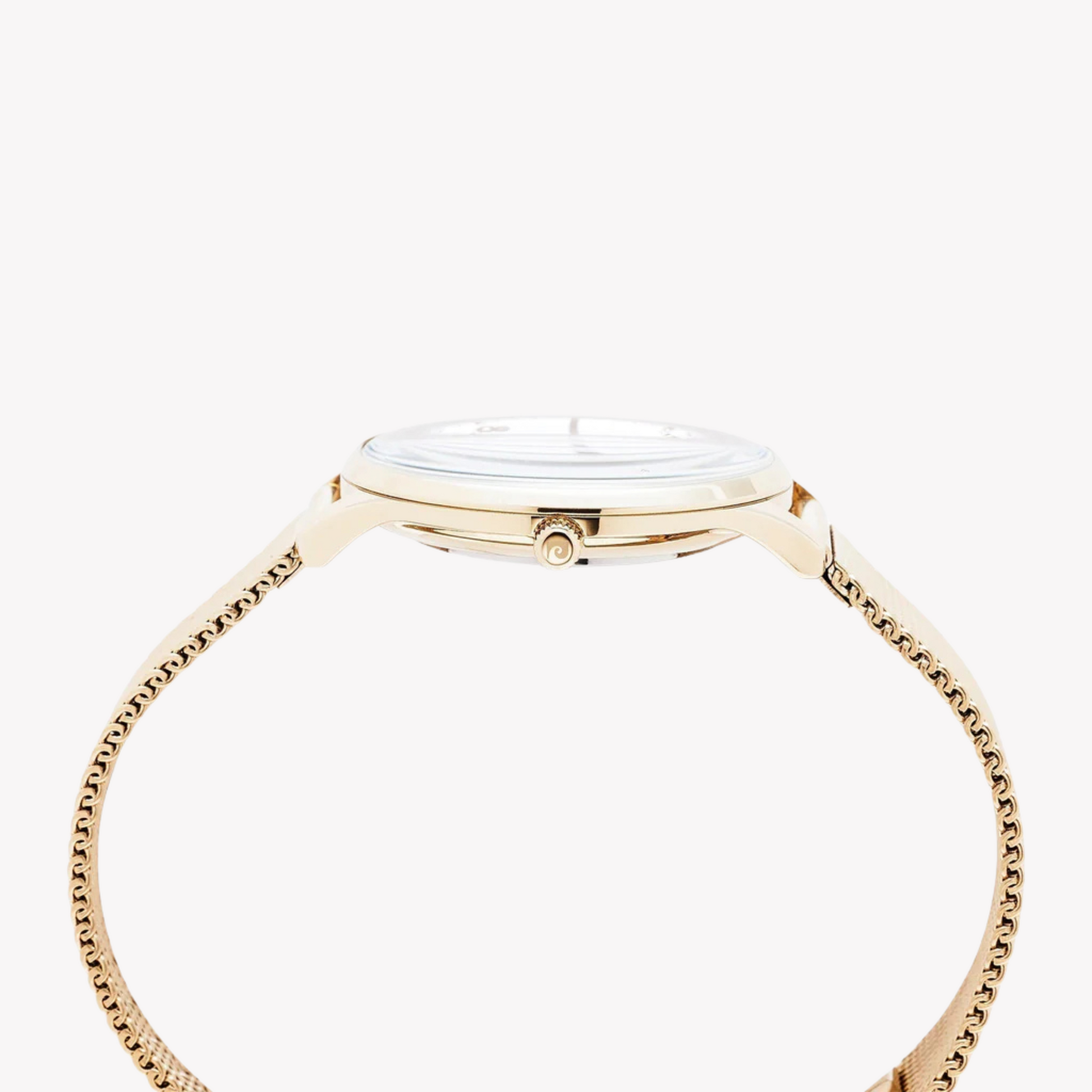 Pierre Cardin Women's Gold Watch, White Dial | PC902722F118-1