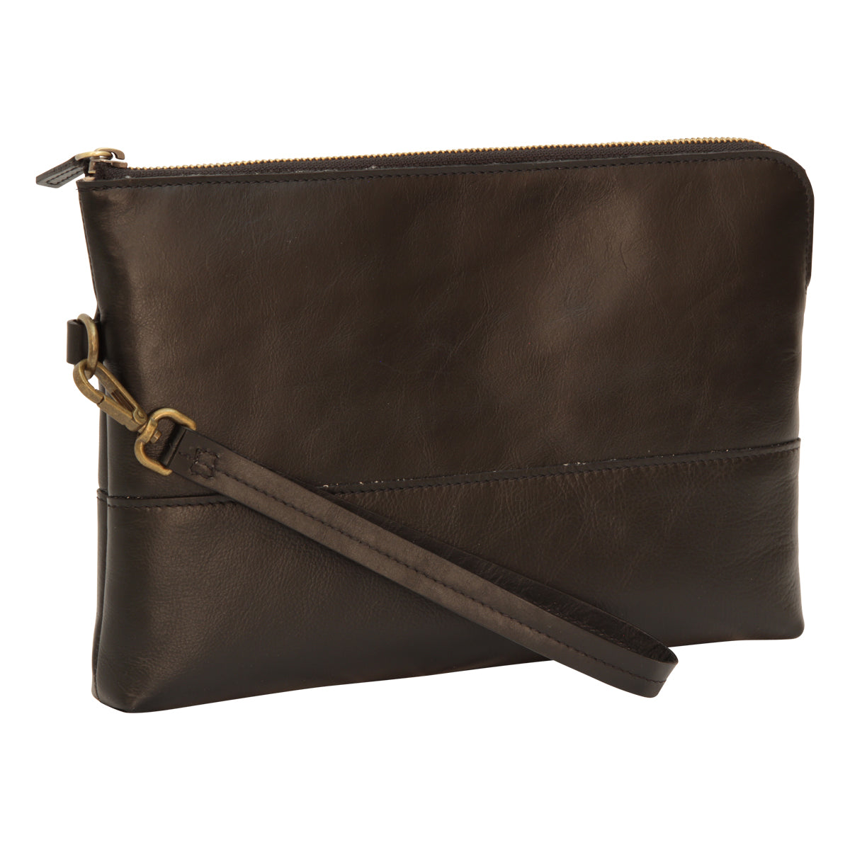 Full grain calfskin document case - black-0