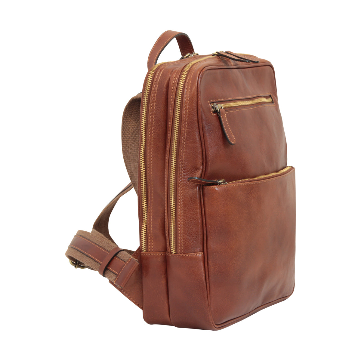 Leather backpack-1