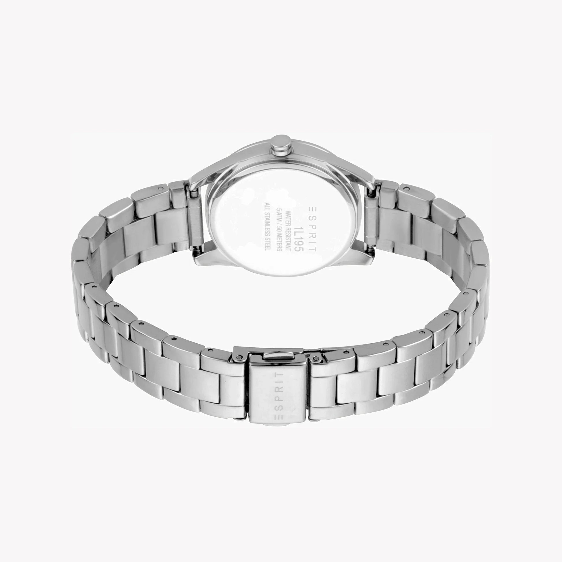Esprit Women's Silver Stainless Steel Watch, Black Dial | ES1L091M0015-2