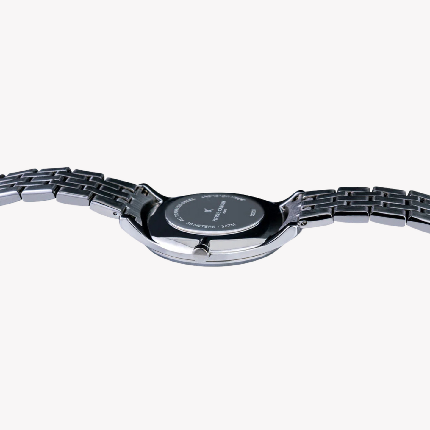 Pierre Cardin Men's Silver Watch, Black Dial | PC902731F108-3