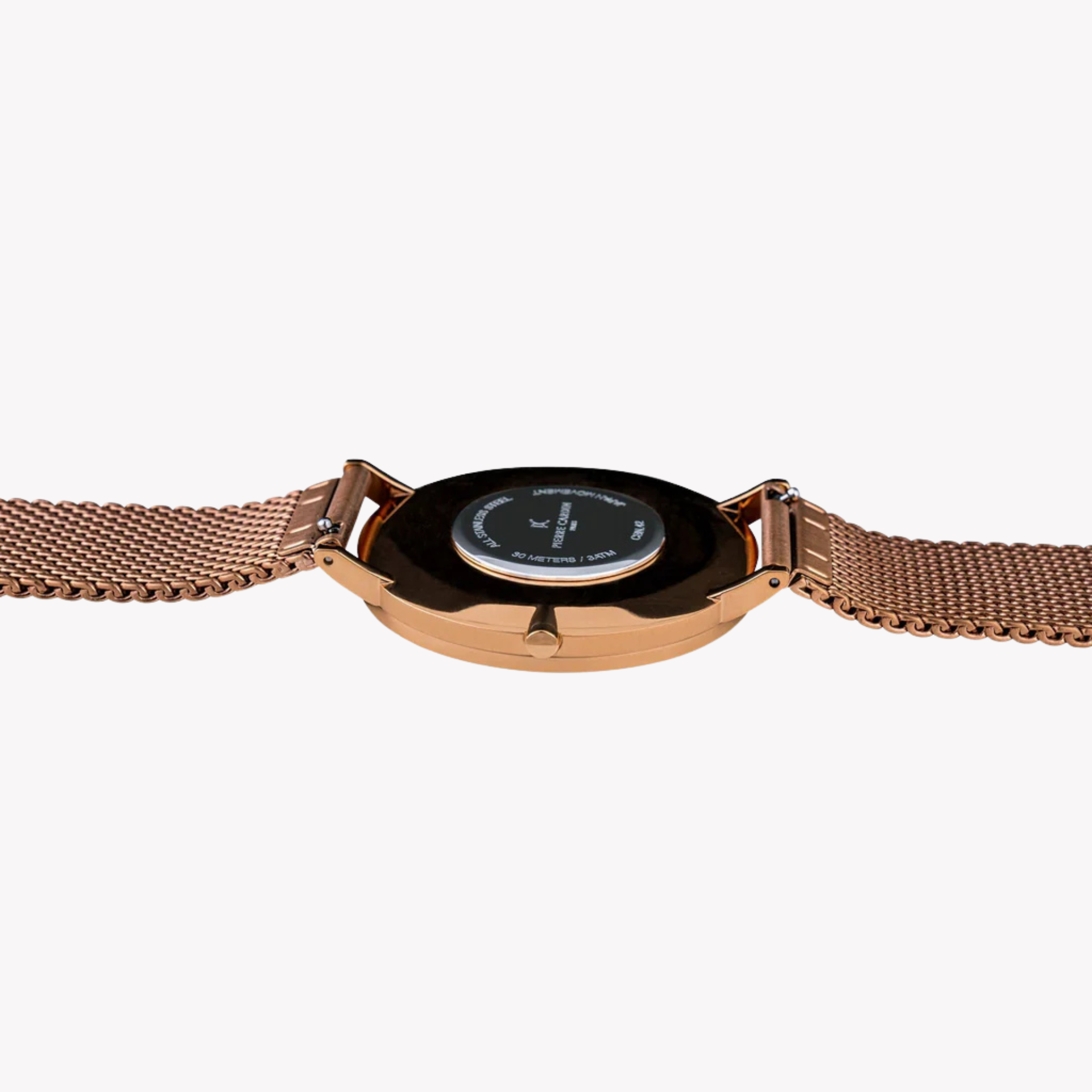 Pierre Cardin Men's Rose Gold Stainless Steel Watch, Gray Dial | CBN.3015-3