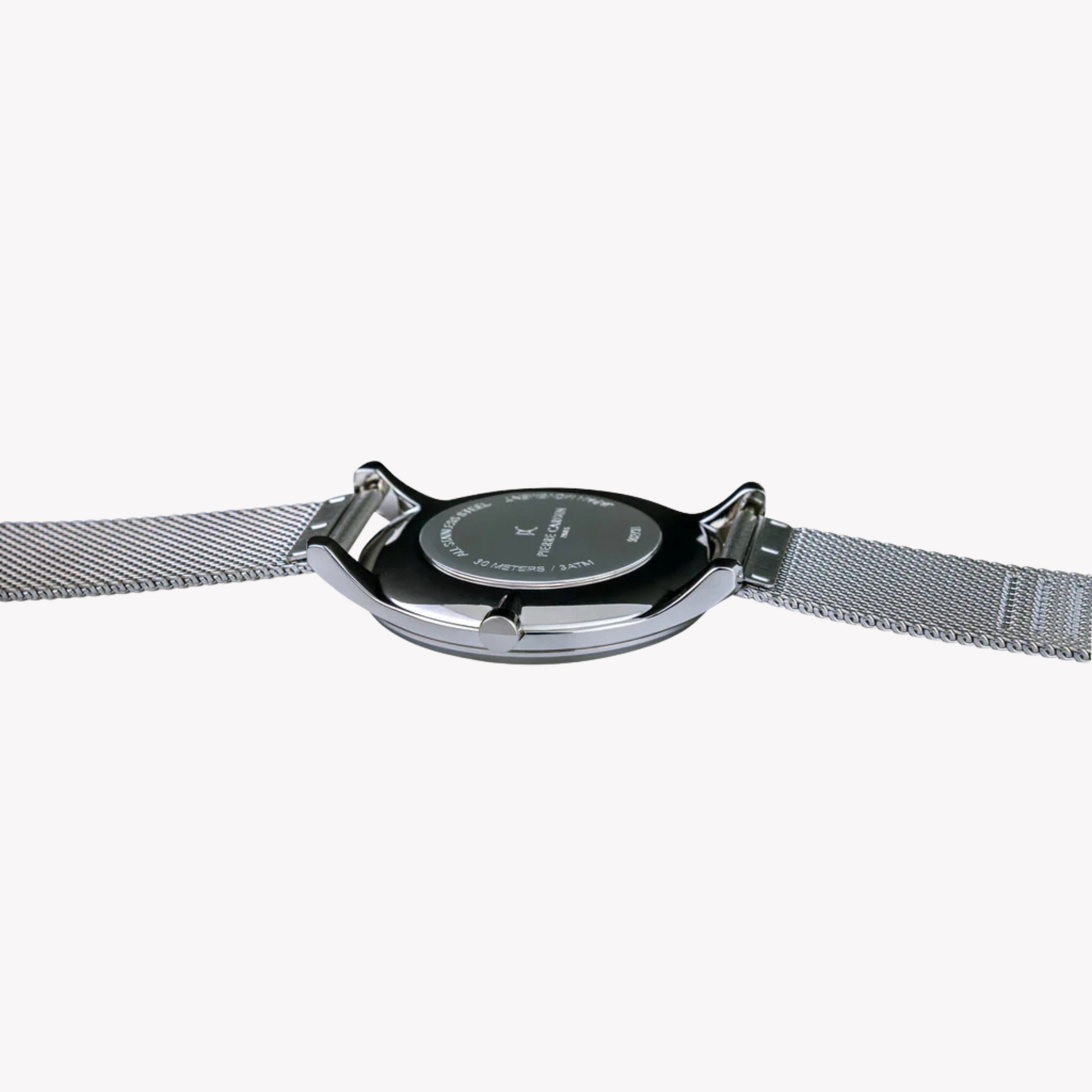 Pierre Cardin Men's Silver Stainless Steel Watch, Blue Dial | PC902731F121-3