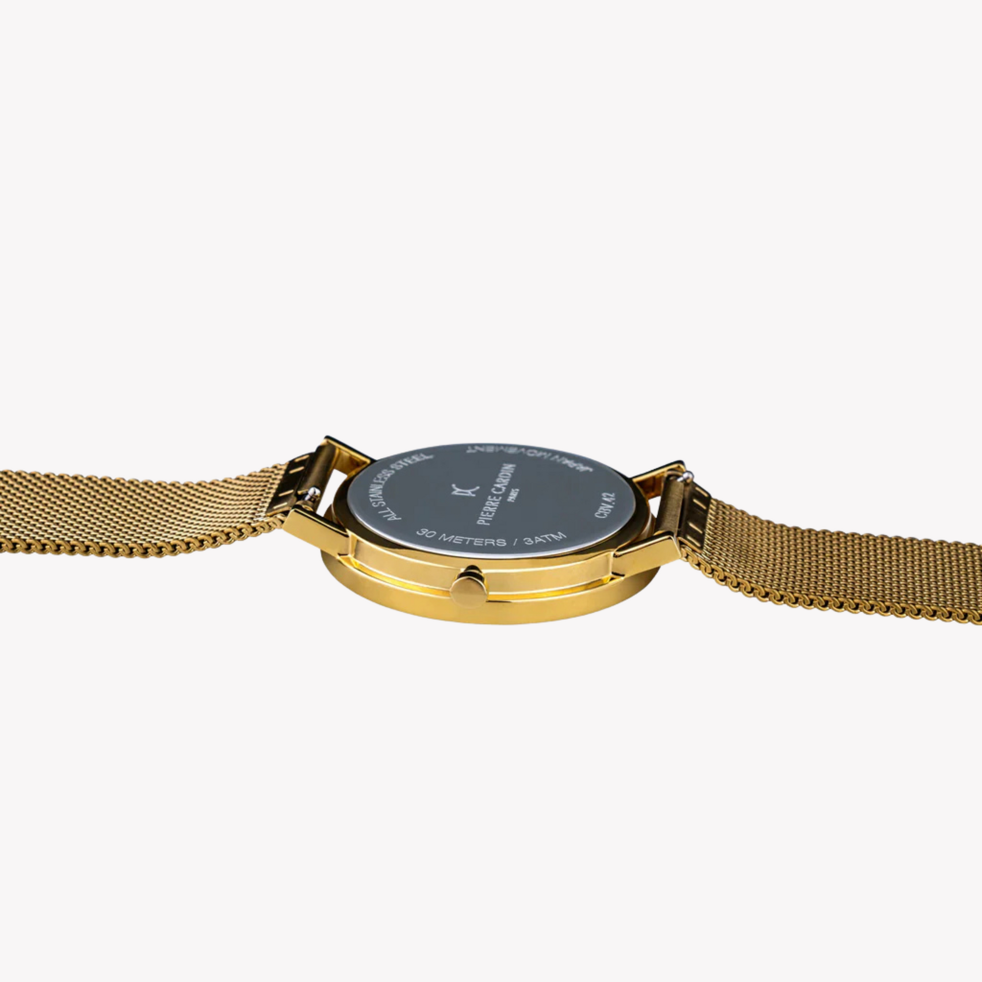 Pierre Cardin Men's Gold Stainless Steel Watch, Green Dial | CBV.1046-3