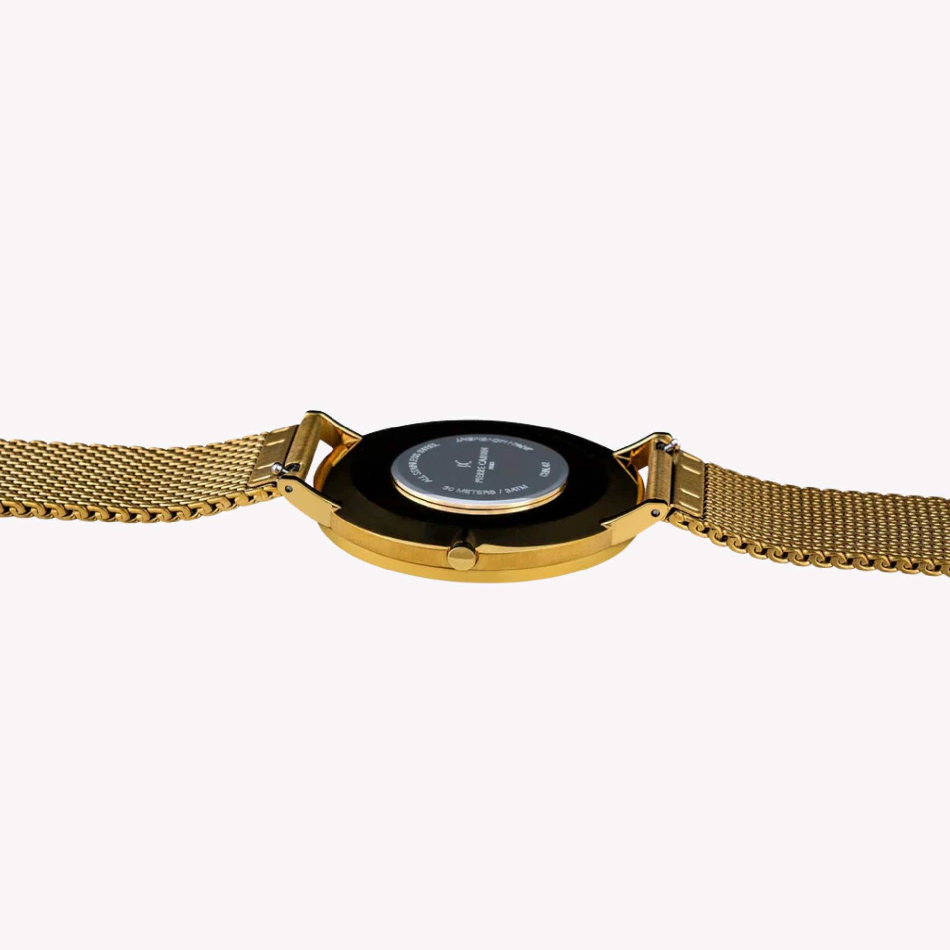 Pierre Cardin Men's Gold Stainless Steel Watch, Silver Dial | CBN.3014-3