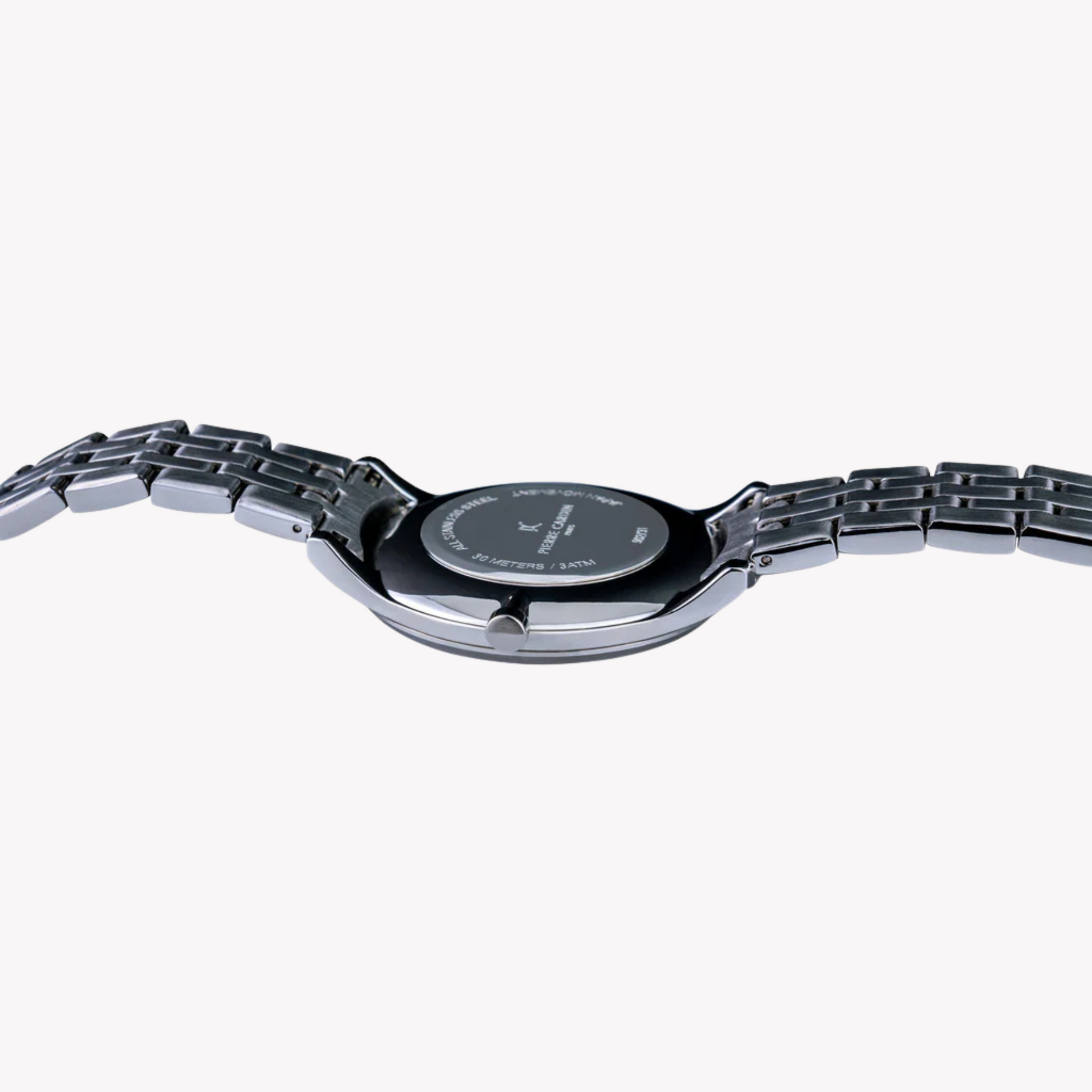 Pierre Cardin Men's Silver Stainless Steel Watch, White Dial | PC902731F104-3