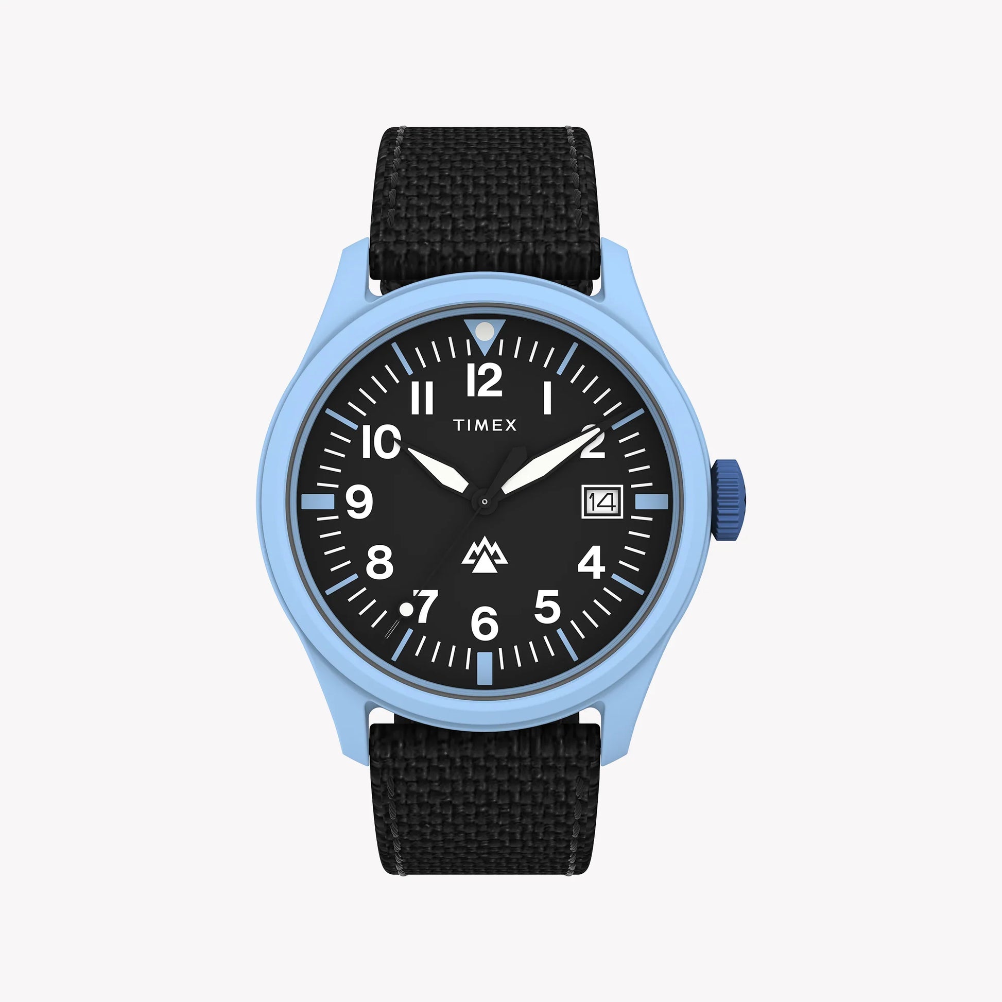 Timex Men's Eco-Friendly Blue Bio-Ceramic Watch | T49869-0