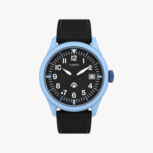 Timex Men's Eco-Friendly Blue Bio-Ceramic Watch | T49869-0