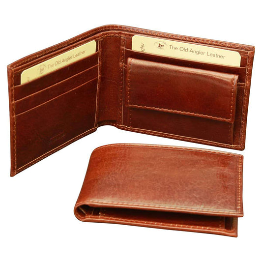 Leather wallet - Brown with RFID-0
