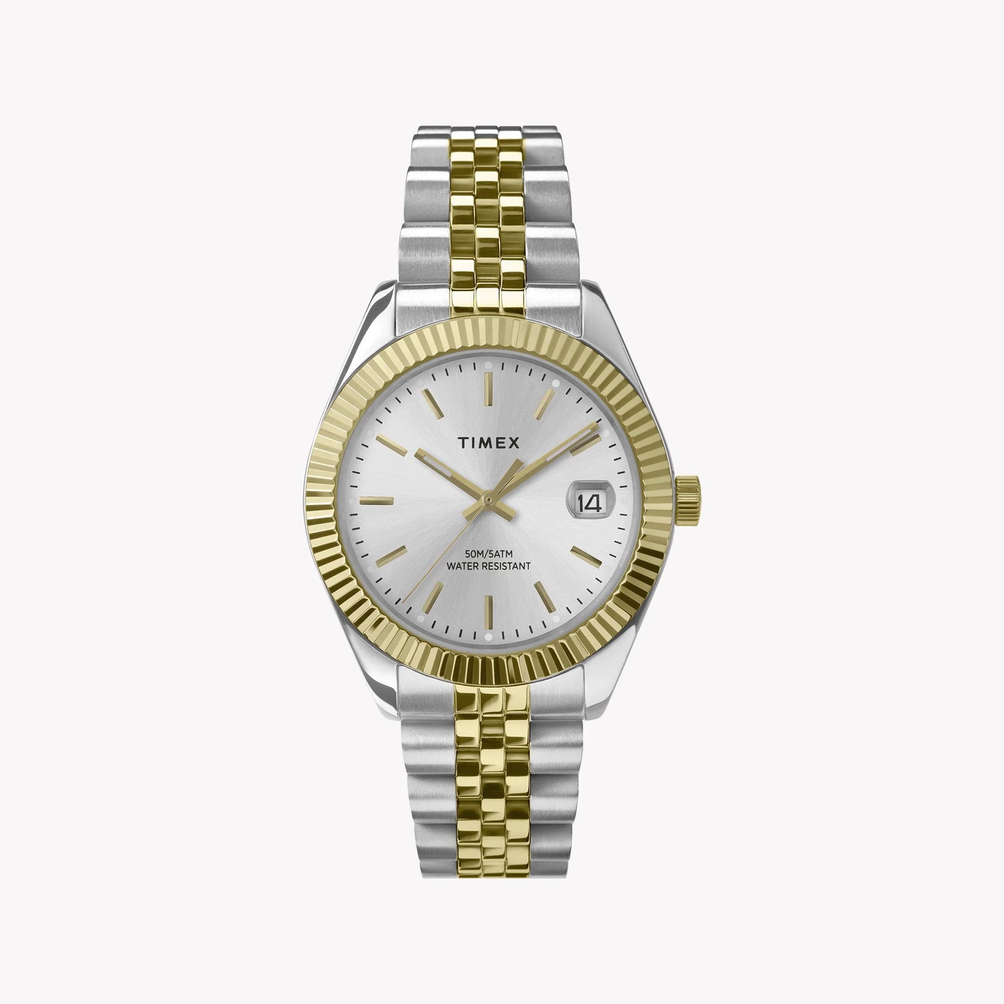 Timex Women's Two-Tone Watch, Silver & Gold | TW2W49700-0