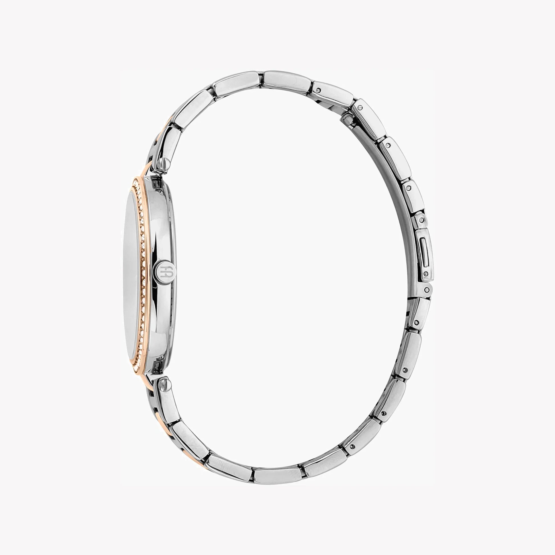Esprit Women's Silver & Rose Gold Watch, Silver Dial | ES1L147M0065-1