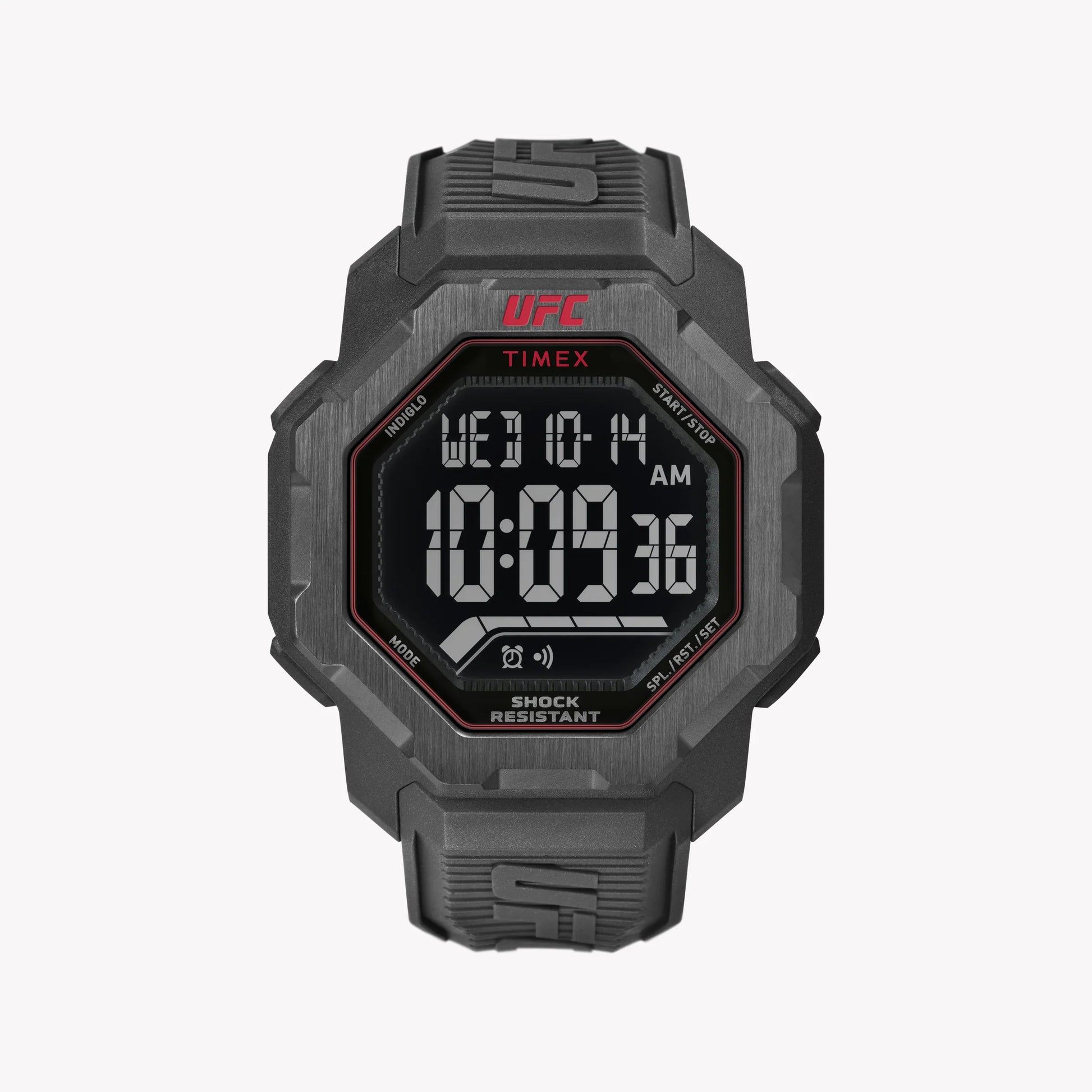 Timex UFC Knockout Watch, Matte Black Resin Case | TW2V88100-0
