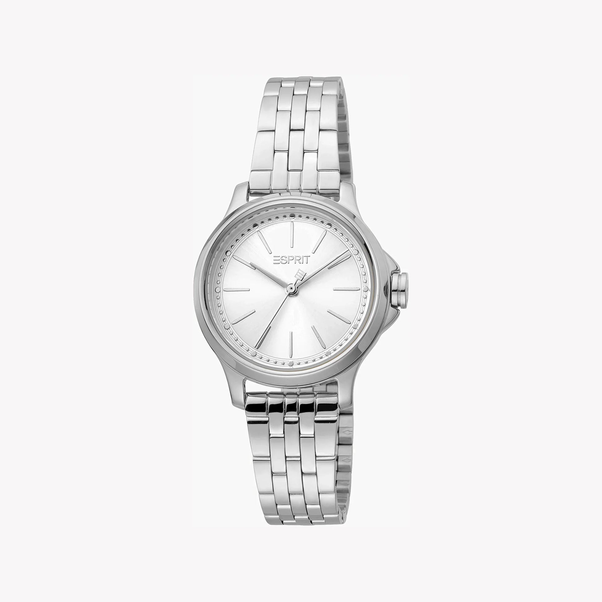 Esprit Women's Silver Stainless Steel Watch, Silver Dial | ES1L190M0025-1